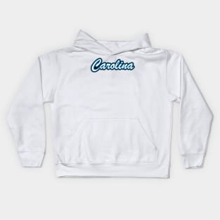 Football Fan of Carolina Kids Hoodie